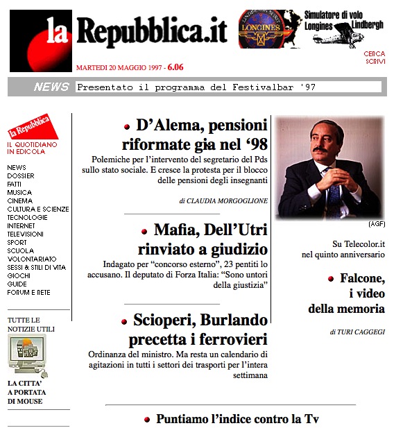 La Repubblica nel 1997
