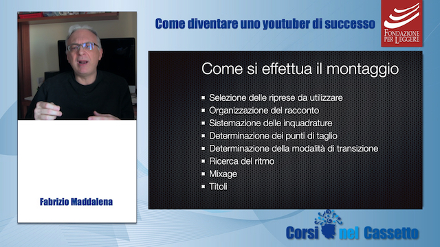 Corso online: come diventare uno youtuber di successo